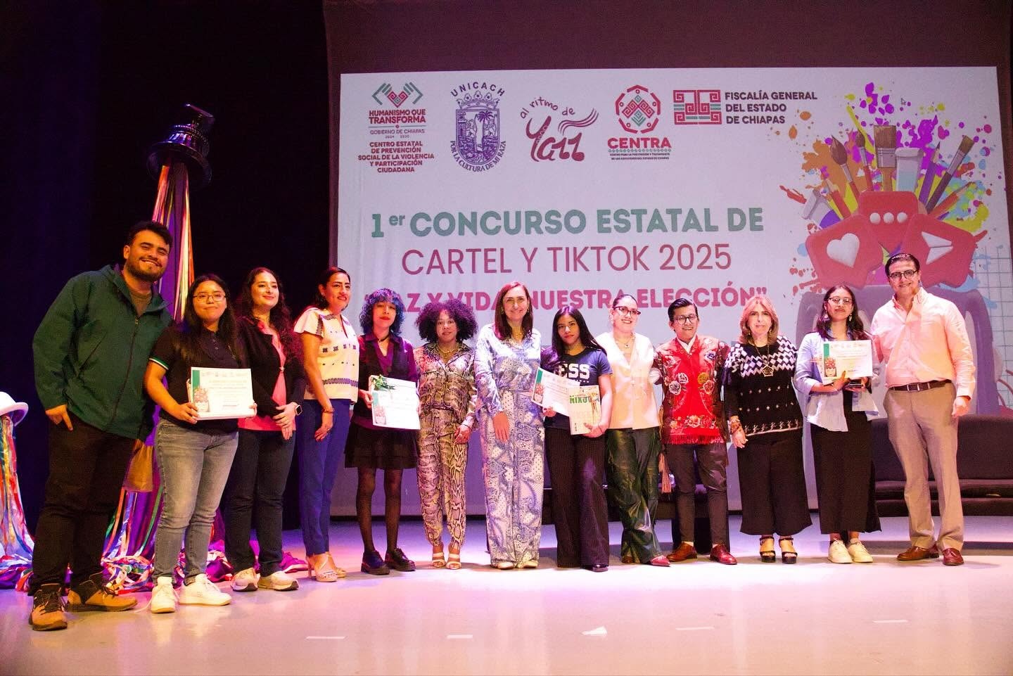 Concurso Estatal de Cartel y TikTok 2025